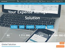 Tablet Screenshot of mobilexpense.com